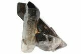 Dark Smoky Quartz Crystal - Brazil #80178-2